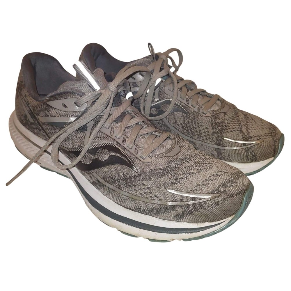 Saucony Omni 21 Womens Stability Running Shoes Size 9.5 Alloy Rainfall S10762-20